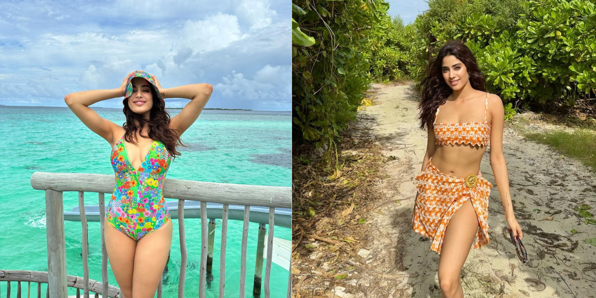 Hotness Alert! In the Maldives, Janhvi Kapoor showcases her curves in a BOLD bikini from Maldives Vacation